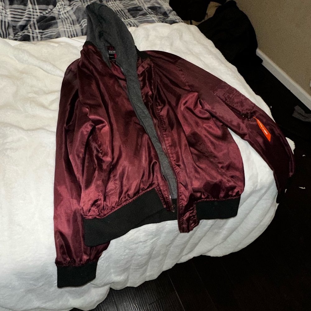 Hooded bomber Jacket